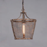 Fabio Rustic Metal Pendant Light, Large