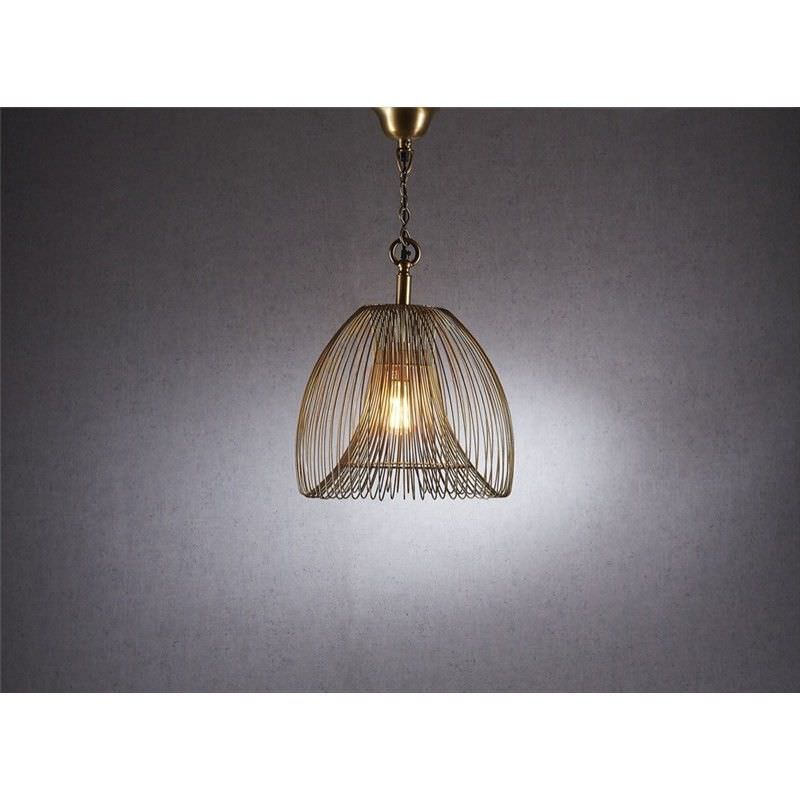 Baker Metal Pendant Light - Small