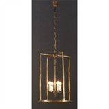St Palais Rustic Metal Pendant Light, Large