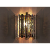 Monroe Half Round Glass Wall Light