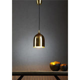 Lumi-R Metal Pendant Light - Brass