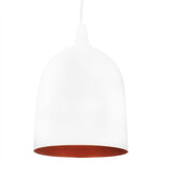 Lumi-R Metal Pendant Light - White/Copper