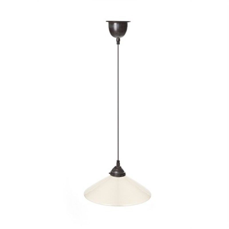 Newport Ceramic Dish Pendant Light, Small