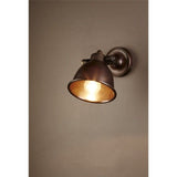 Phoenix Metal Wall Light - Dark Brass