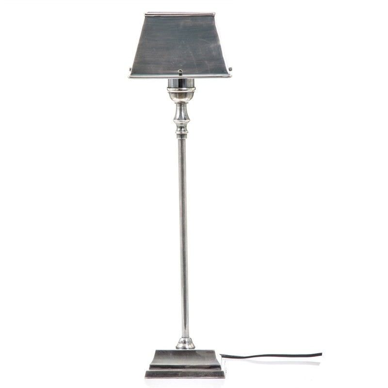 Collin Metal Table Lamp - Antique Silver