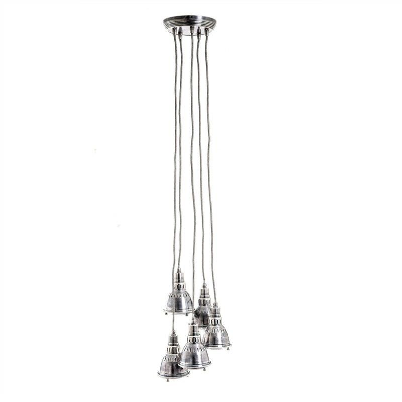 Kluster 5 Light Metal Cluster Pendant Light