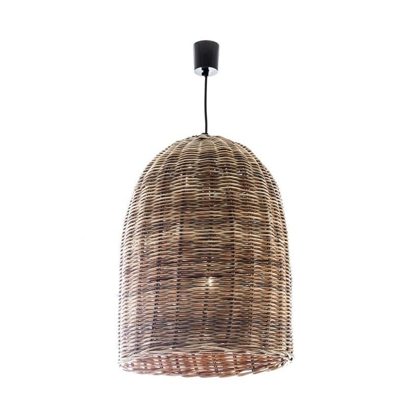Haven Rattan Bell Pendant Light - Large