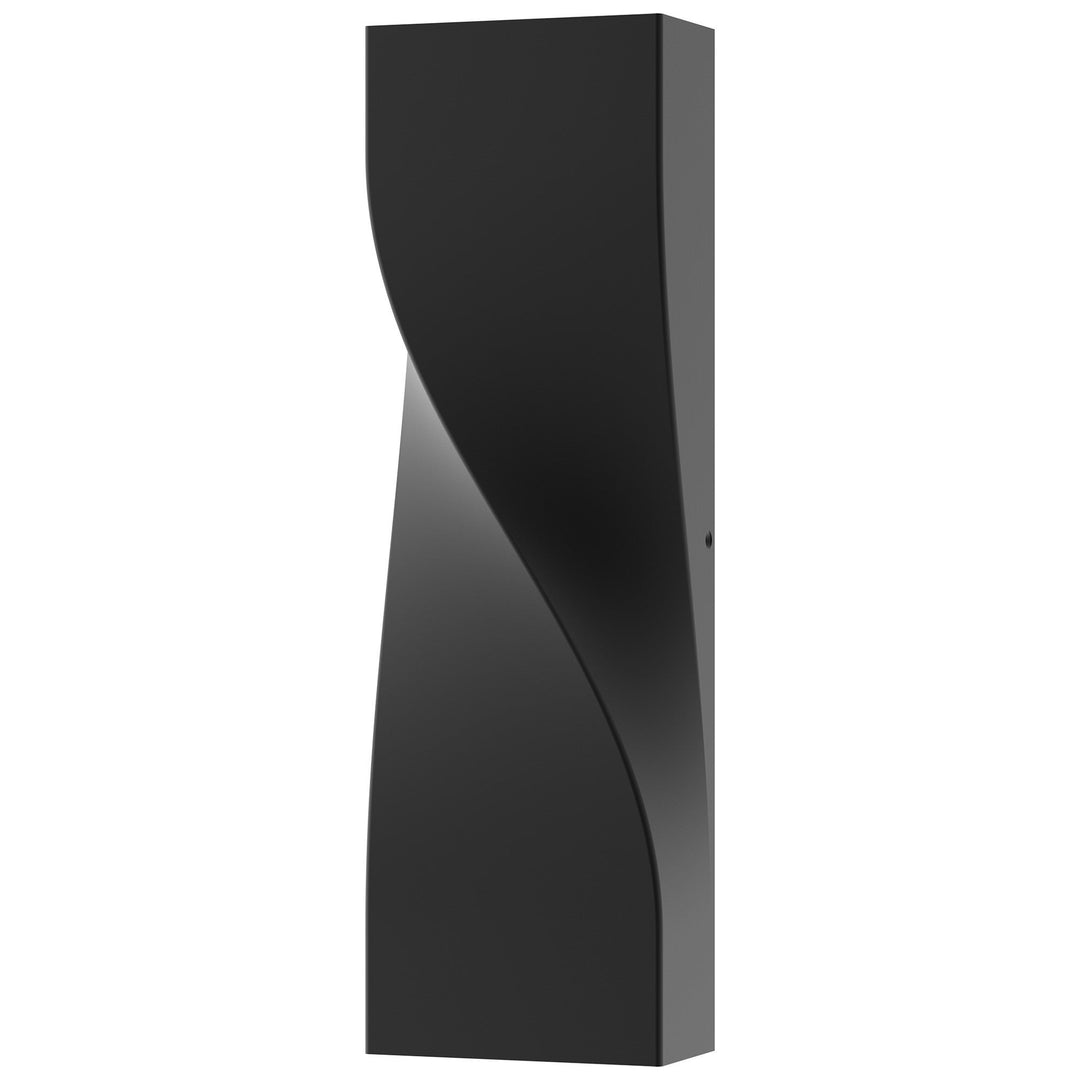 Giro IP65 Exterior Up / Down LED Twist Wall Light, 20W, CCT, Dark Grey