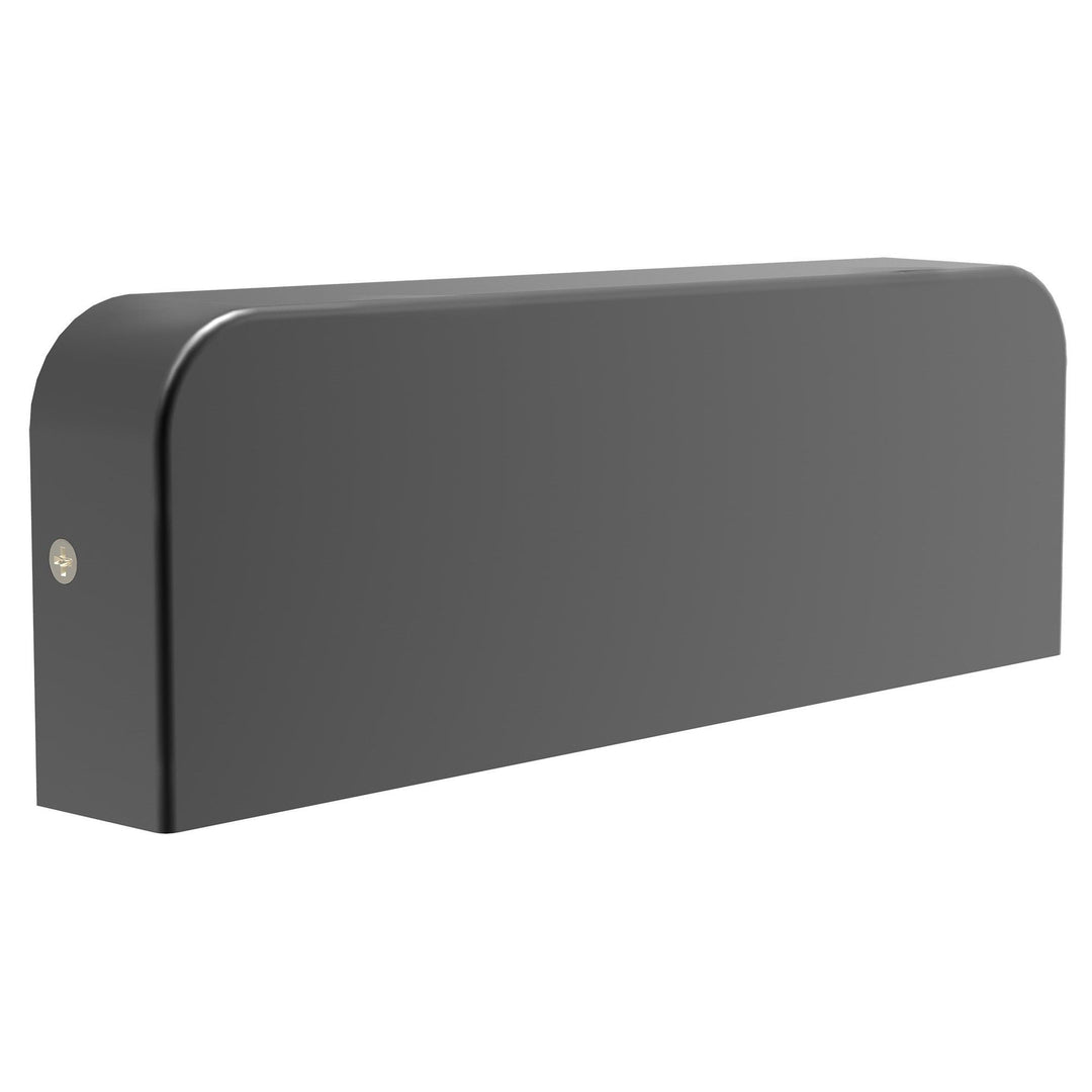 Kuk IP54 Exterior LED Wall Light, Charcoal