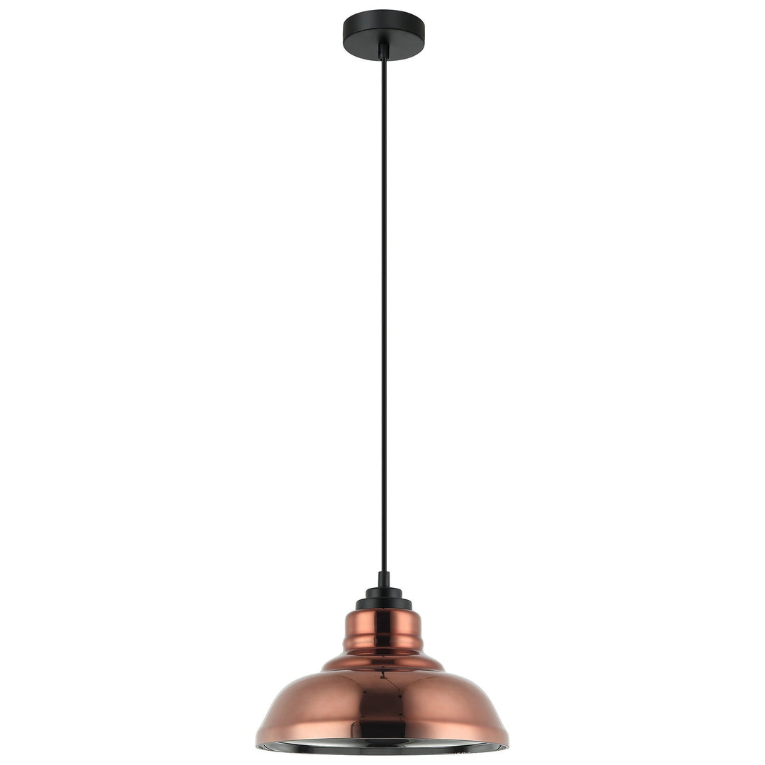Lamina Glass Pendant Light, Dome