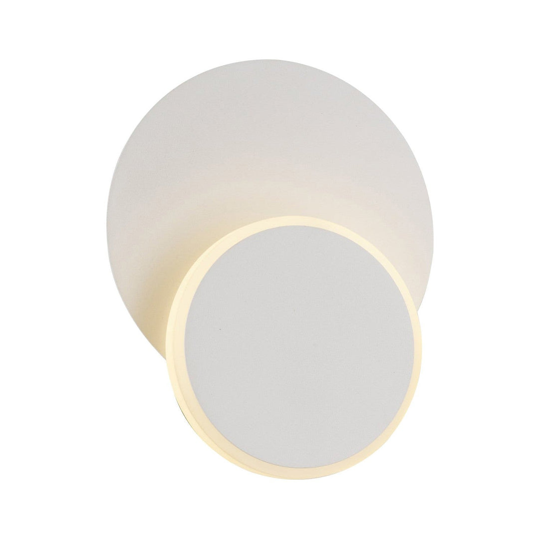 City Lima Dimmable LED Rotatable Wall Light, CCT, Round