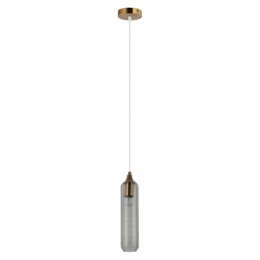 Manga Glass Pendant Light, Smoke