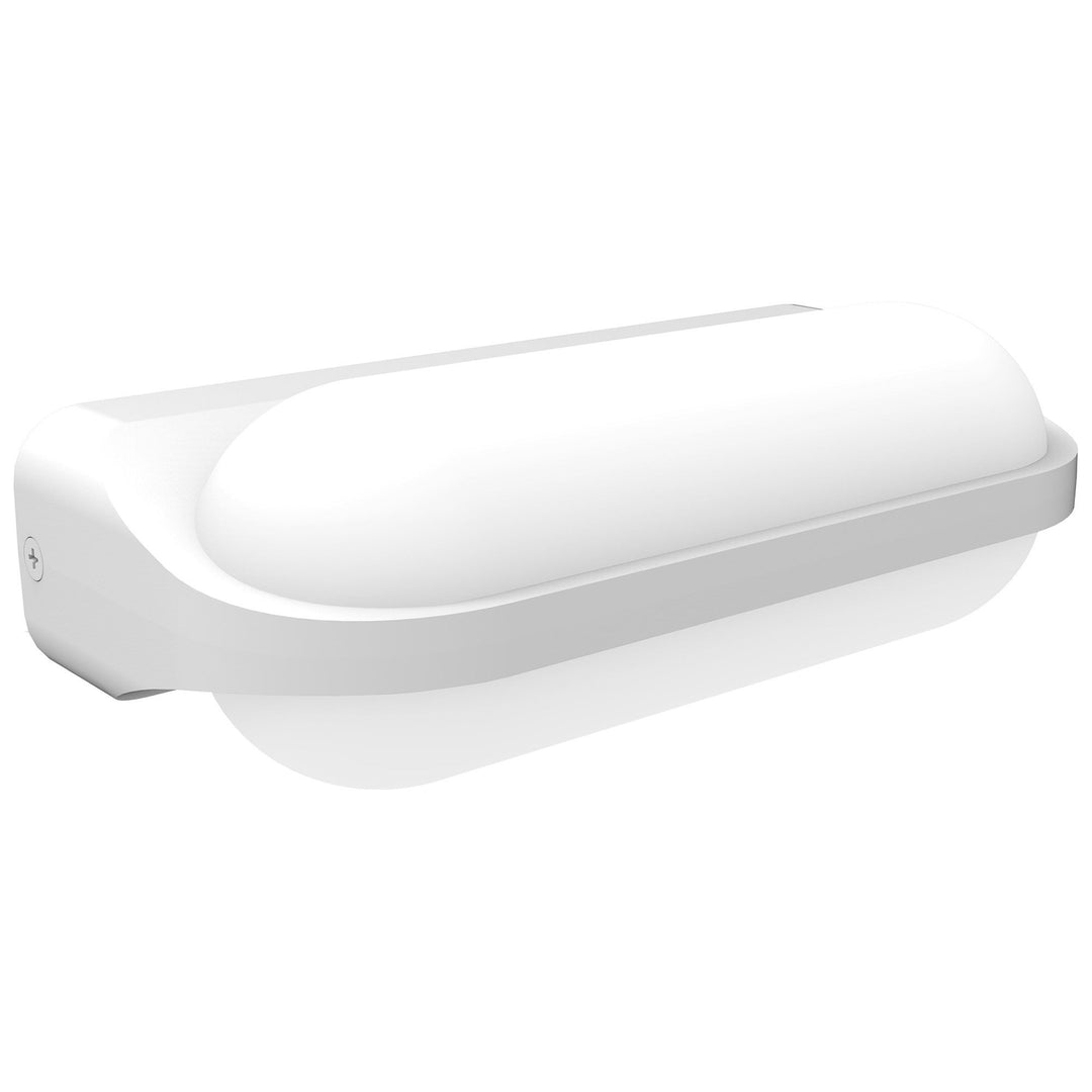 Marina IP65 Exterior Up / Down LED Wall Light, White