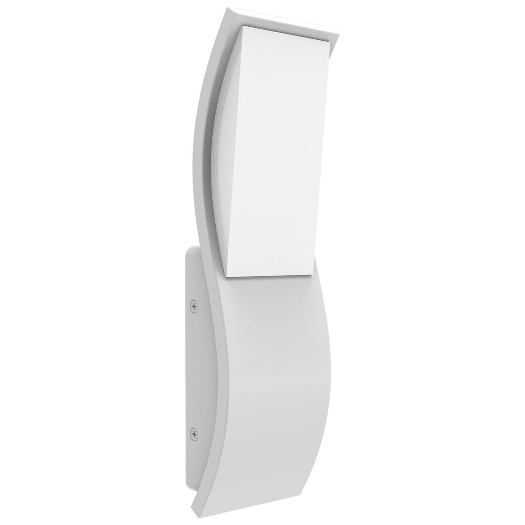 Ola IP65 Exterior LED Wall Light, White