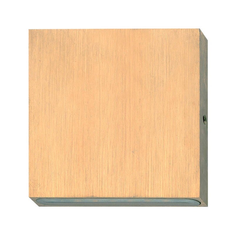 Pdl IP65 Exterior LED Wall / Step Light, Square, Bronze