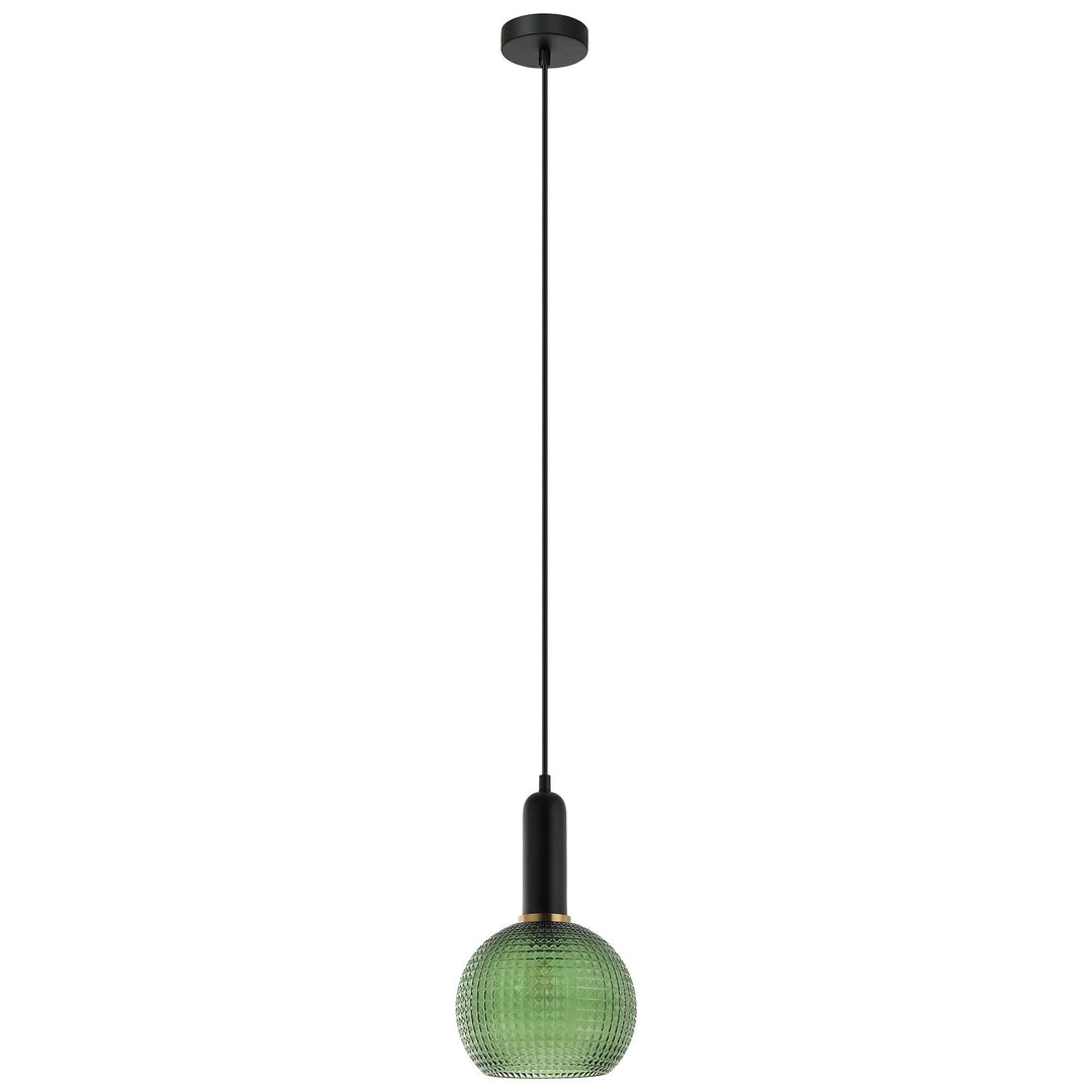 Pelota Glass Pendant Light, Green