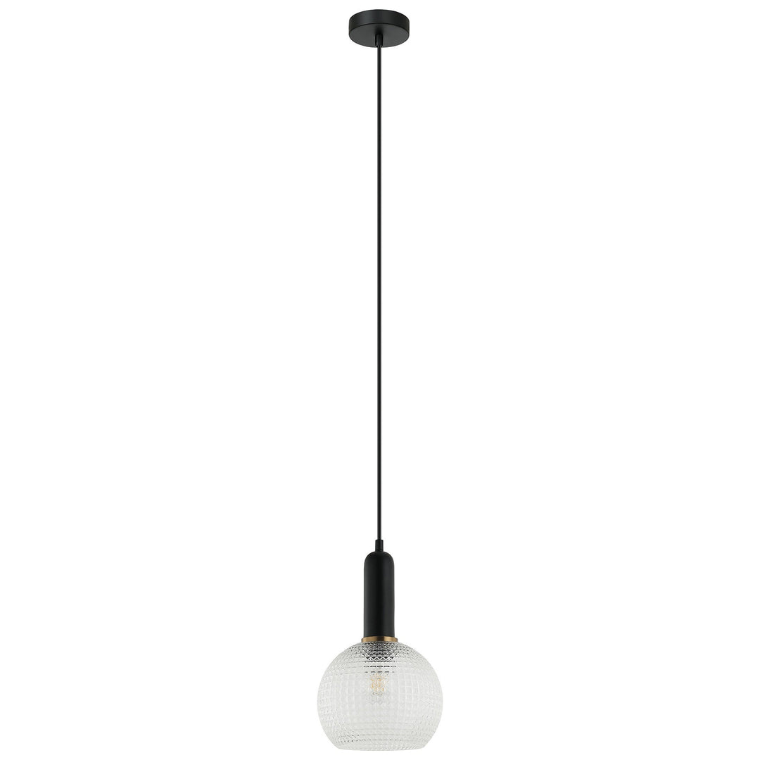 Pelota Glass Pendant Light, Clear