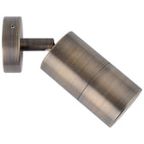 CLA GU10 Exterior Single Pillar Spot Wall Light