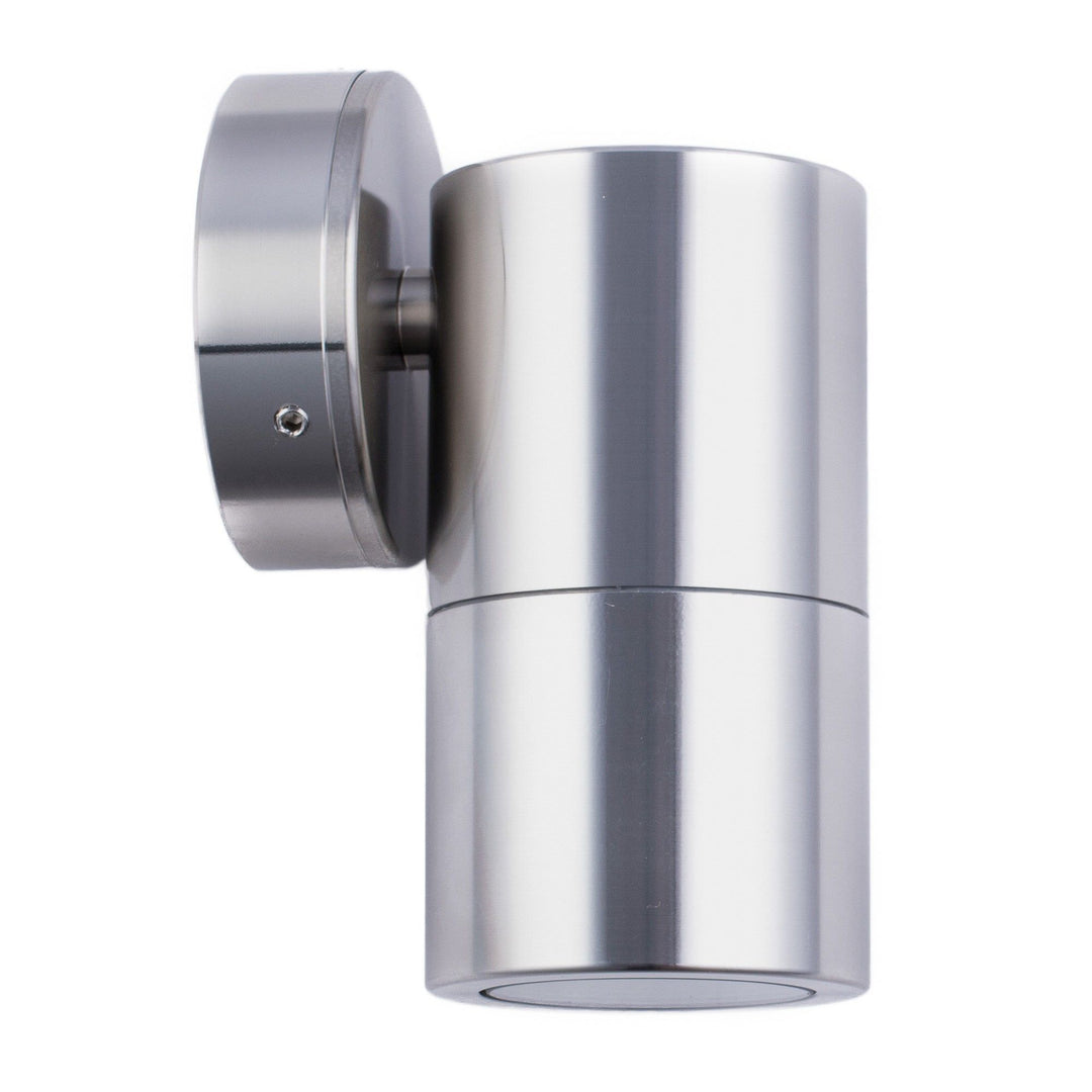 Roslin IP65 Exterior Fixed Down Wall Light, GU10, Titanium