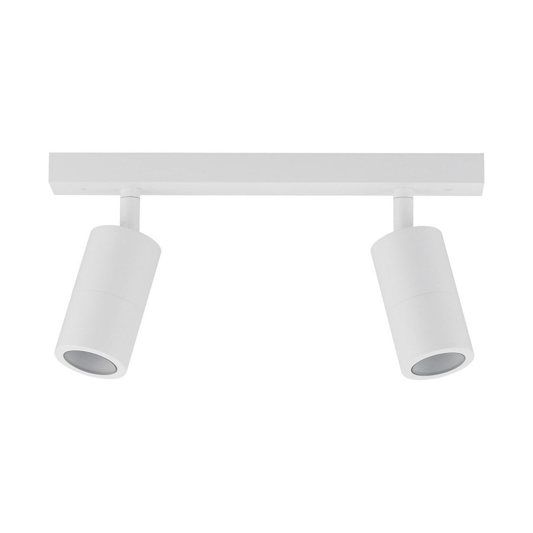 Roslin IP44 Indoor / Outdoor Bar Spotlight, 2 Light, White
