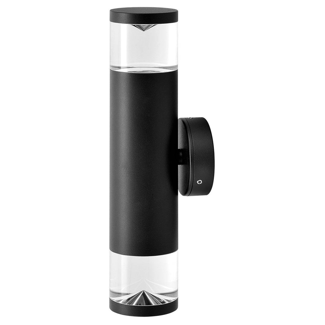 Phare IP65 Exterior Up / Down Wall Light, 12V, MR16, Black