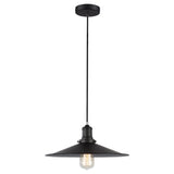CLA Piatto Black Coolie Pendant Light