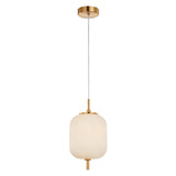 CLA Pino Glass & Iron Pendant Light