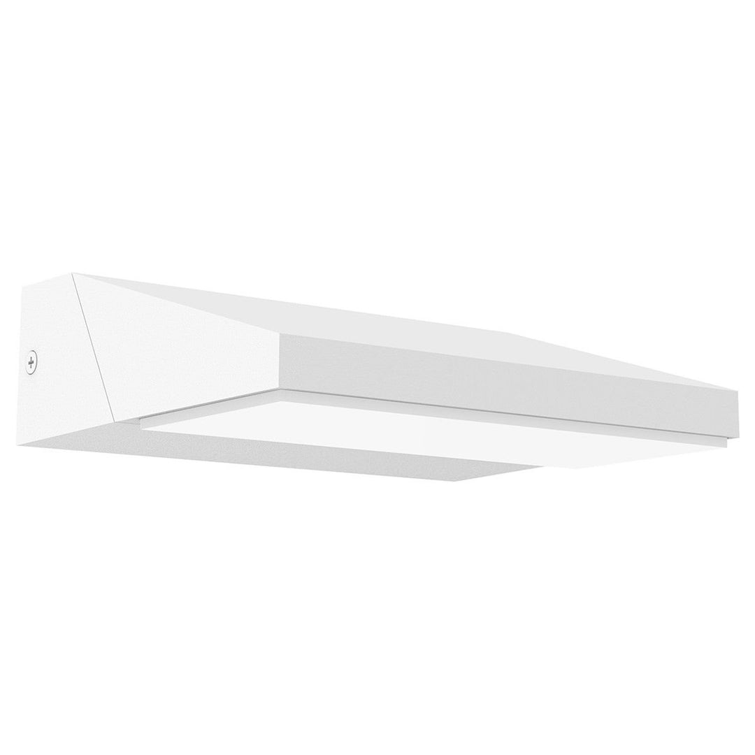 Plana IP65 Exterior LED Adjustable Wall Light, White