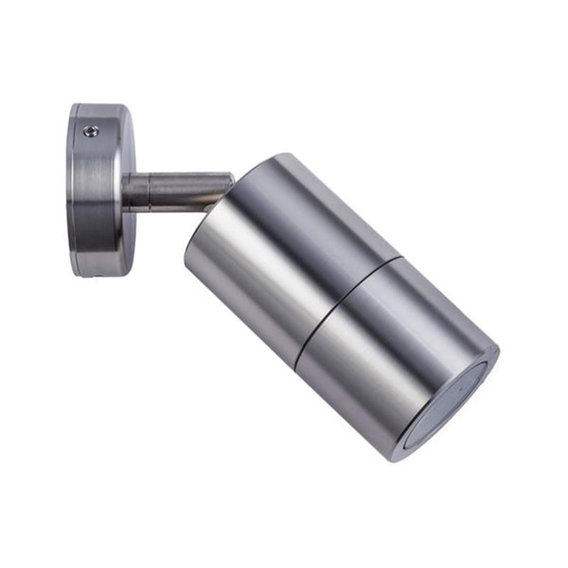 Roslin IP65 Exterior Single Adjustable Wall Light, MR16, Titanium