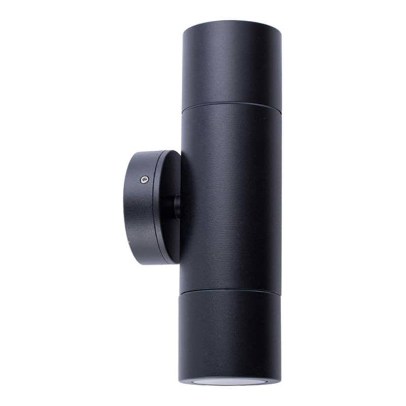 Roslin IP65 Exterior Up / Down Wall Light, MR16, Black