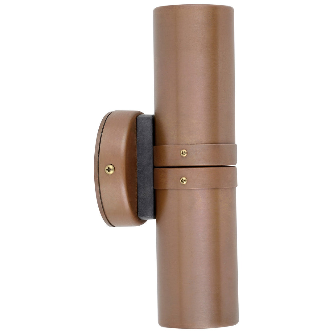 Roslin Economy IP54 Exterior Up / Down Wall Light, MR16, Aged Copper