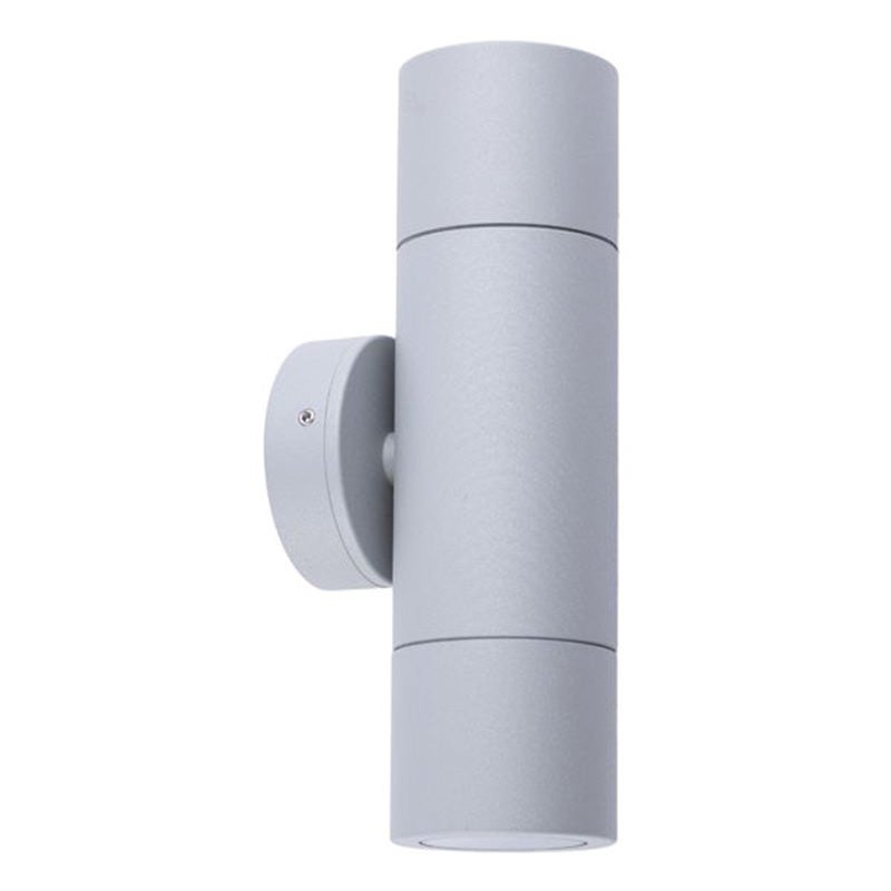 Roslin IP65 Exterior Up / Down Wall Light, MR16, Grey