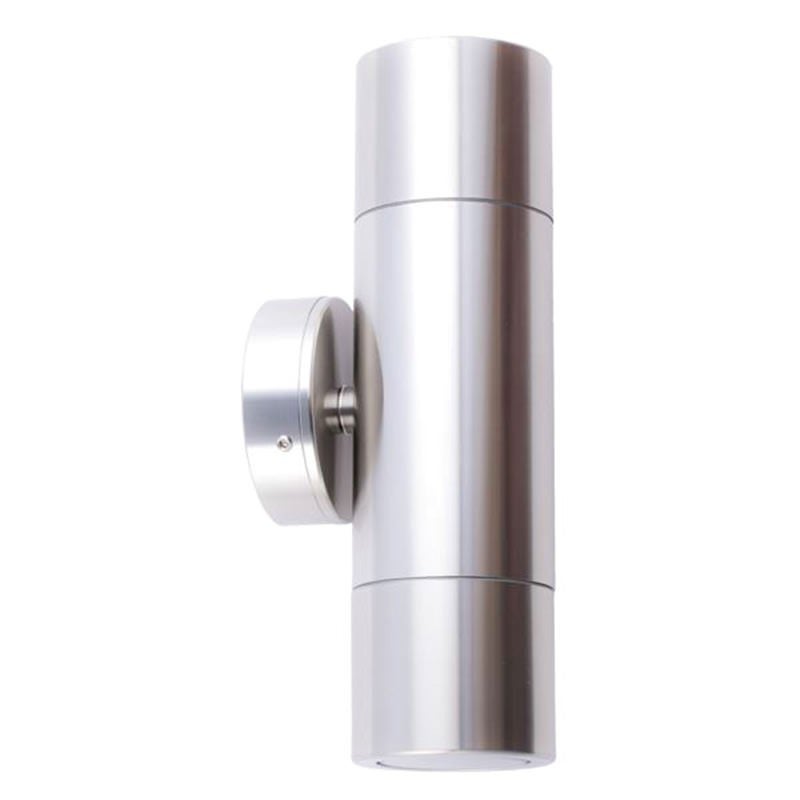 Roslin IP65 Exterior Up / Down Wall Light, MR16, Stainless Steel