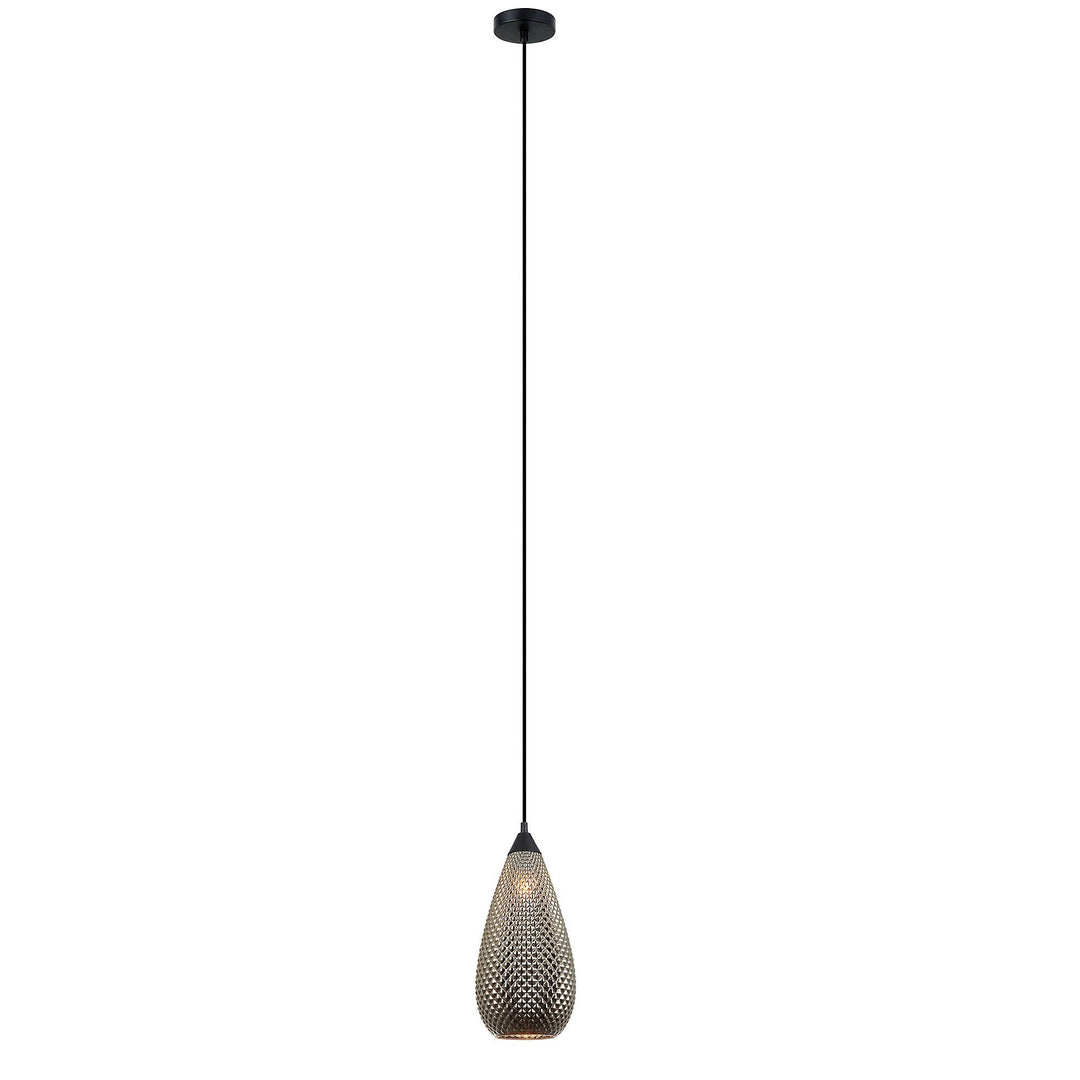 Rictus Pendant Light, Tear Drop, Chrome