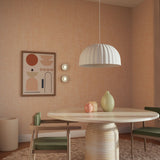 Rachis Modern Minimalist Fluted Dome Pendant - Dubbo Lighting Centre