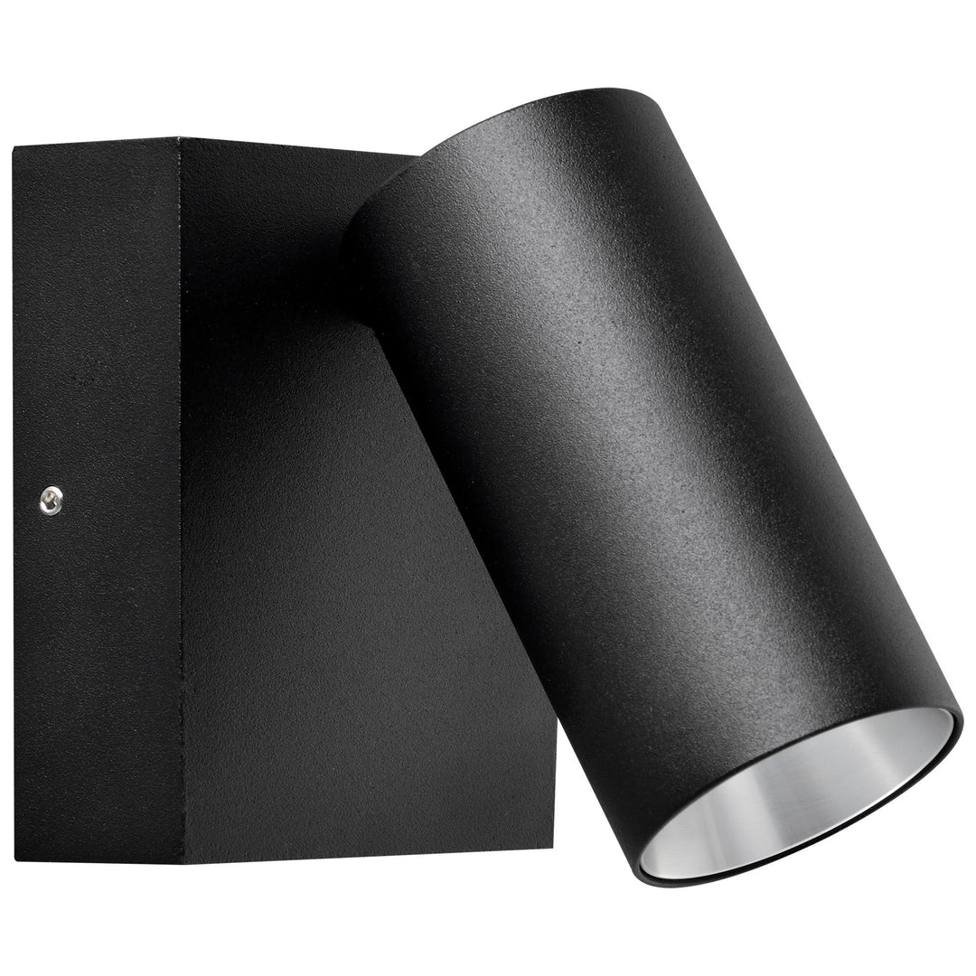 Haig IP65 Exterior LED Security Light, 1 Head, 8W, CCT, Black