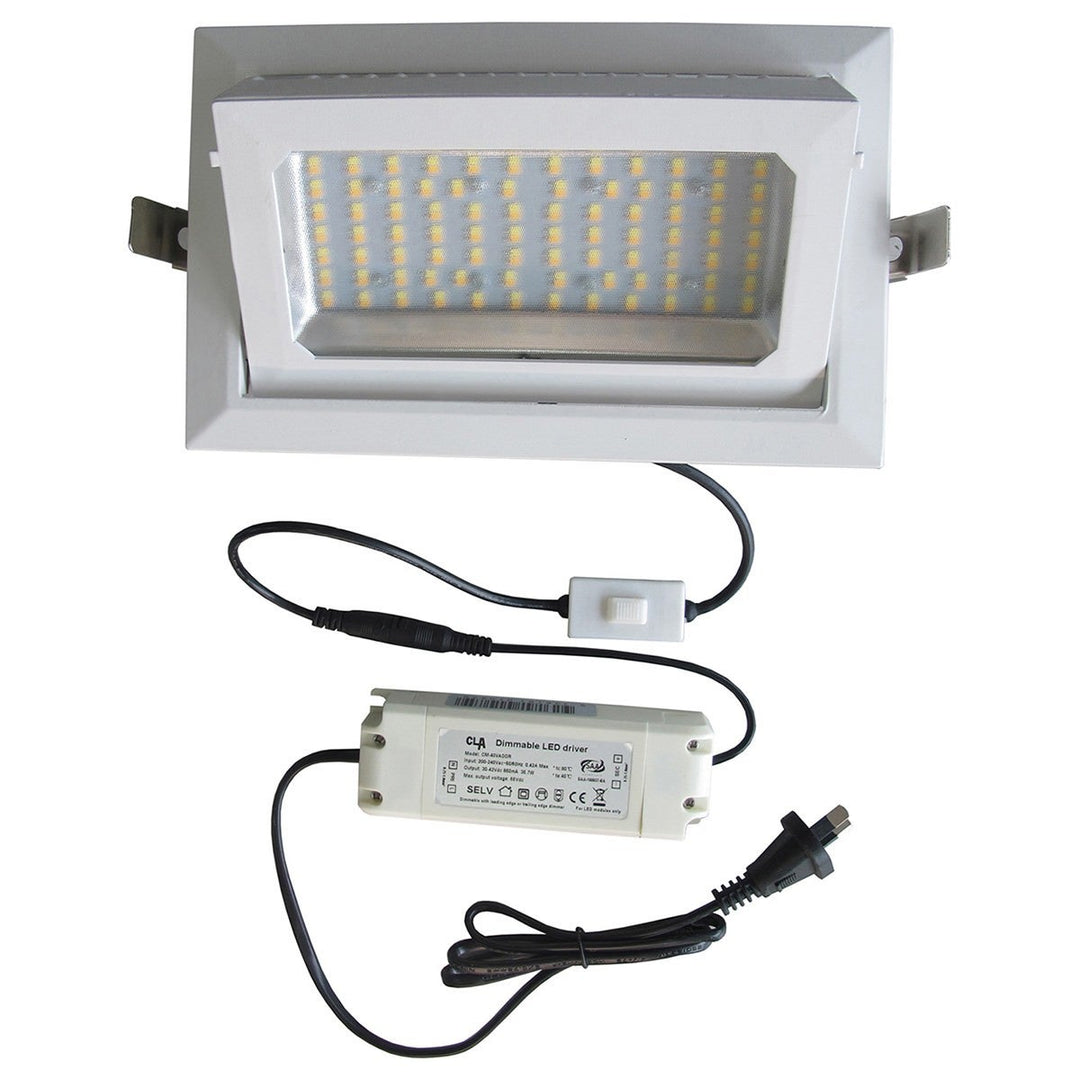 Muro Dimmable LED Shop Light, 35W, CCT