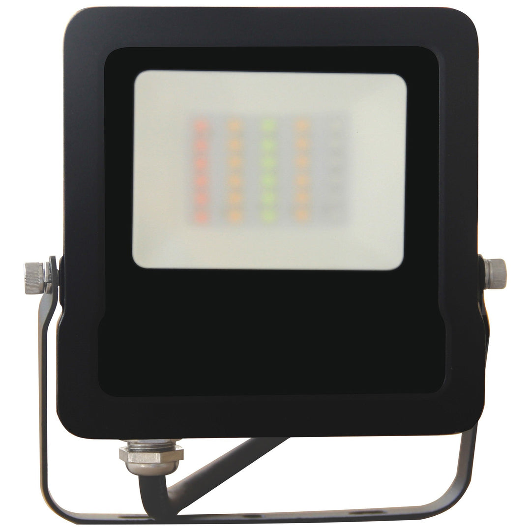 Vapour IP65 Smart Dimmable LED Floodlight, 10W, 5000K + RGB