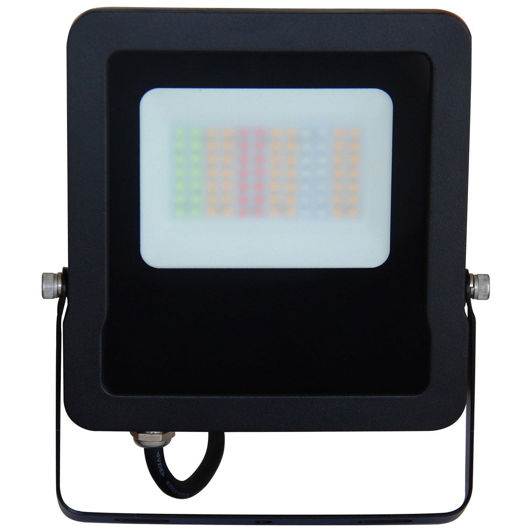 Vapour IP65 Smart Dimmable LED Floodlight, 30W, 5000K + RGB