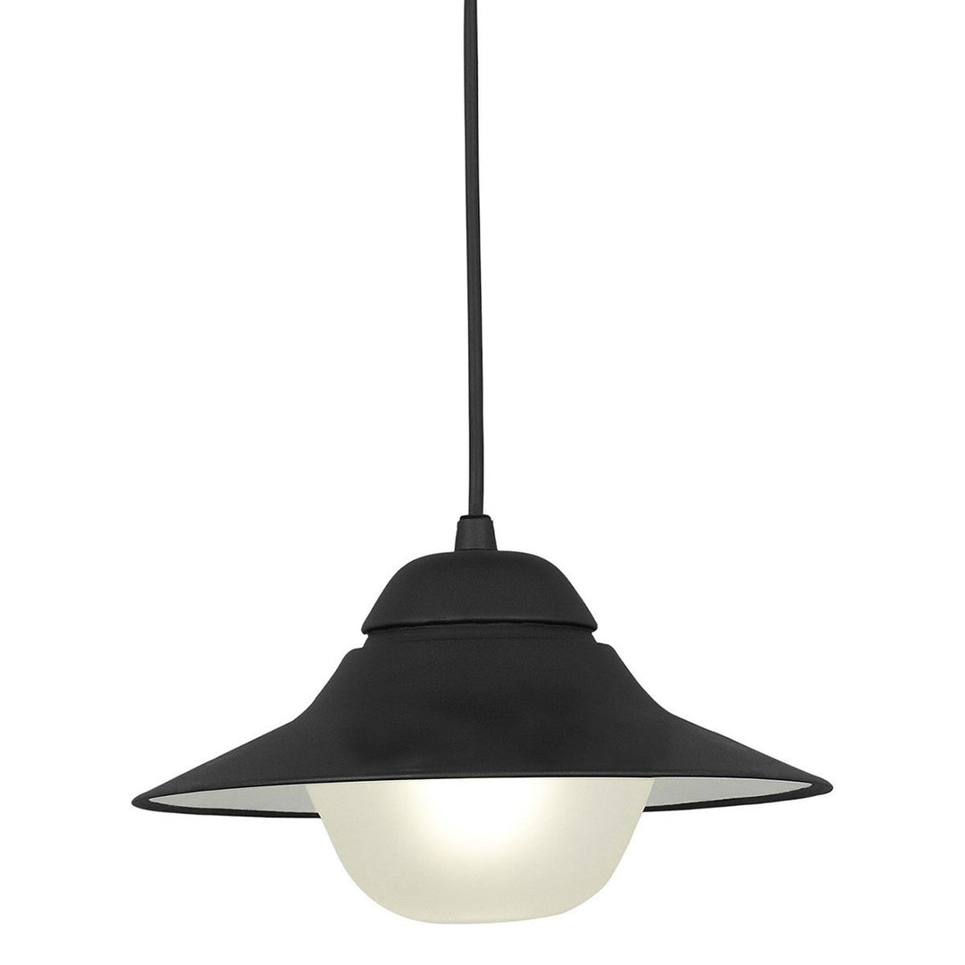 Spy IP44 Exterior Pendant Light, Black