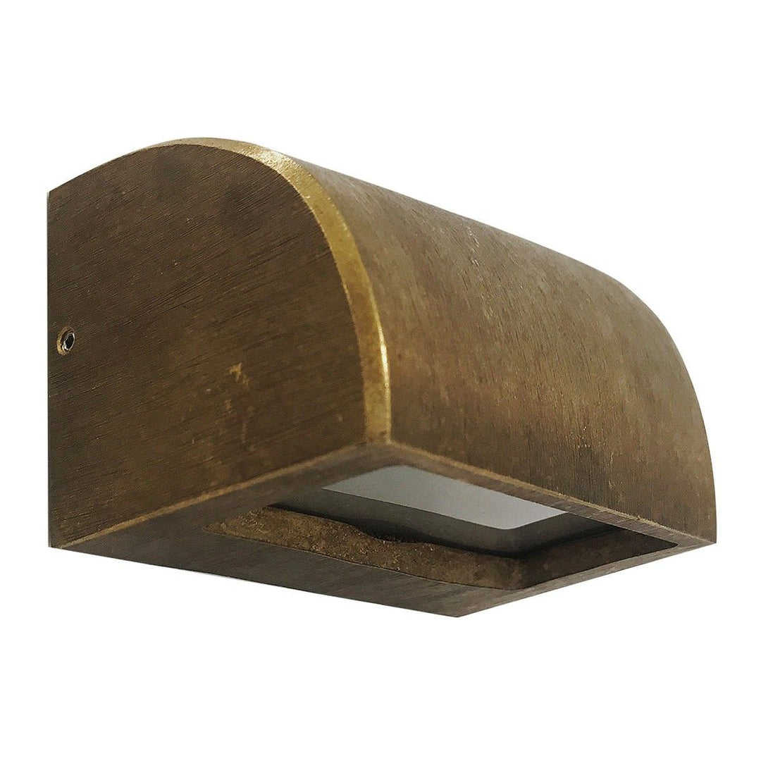 Kirkburn IP65 Exterior Step Light, Aged Bronze