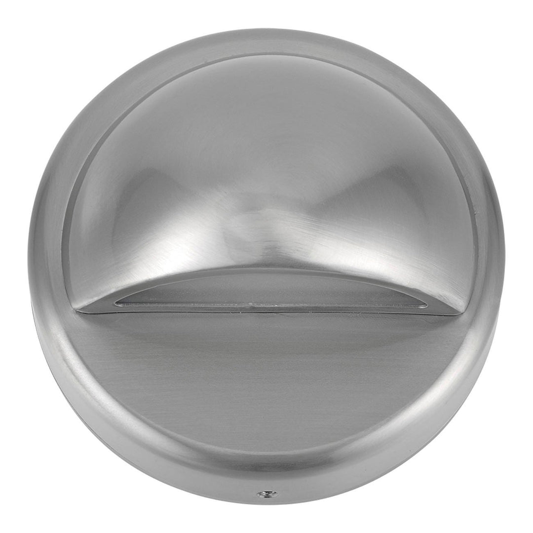 Scenic IP54 Exterior LED Surface Mounted Eyelid Step Light, 12V, Stainless Steel