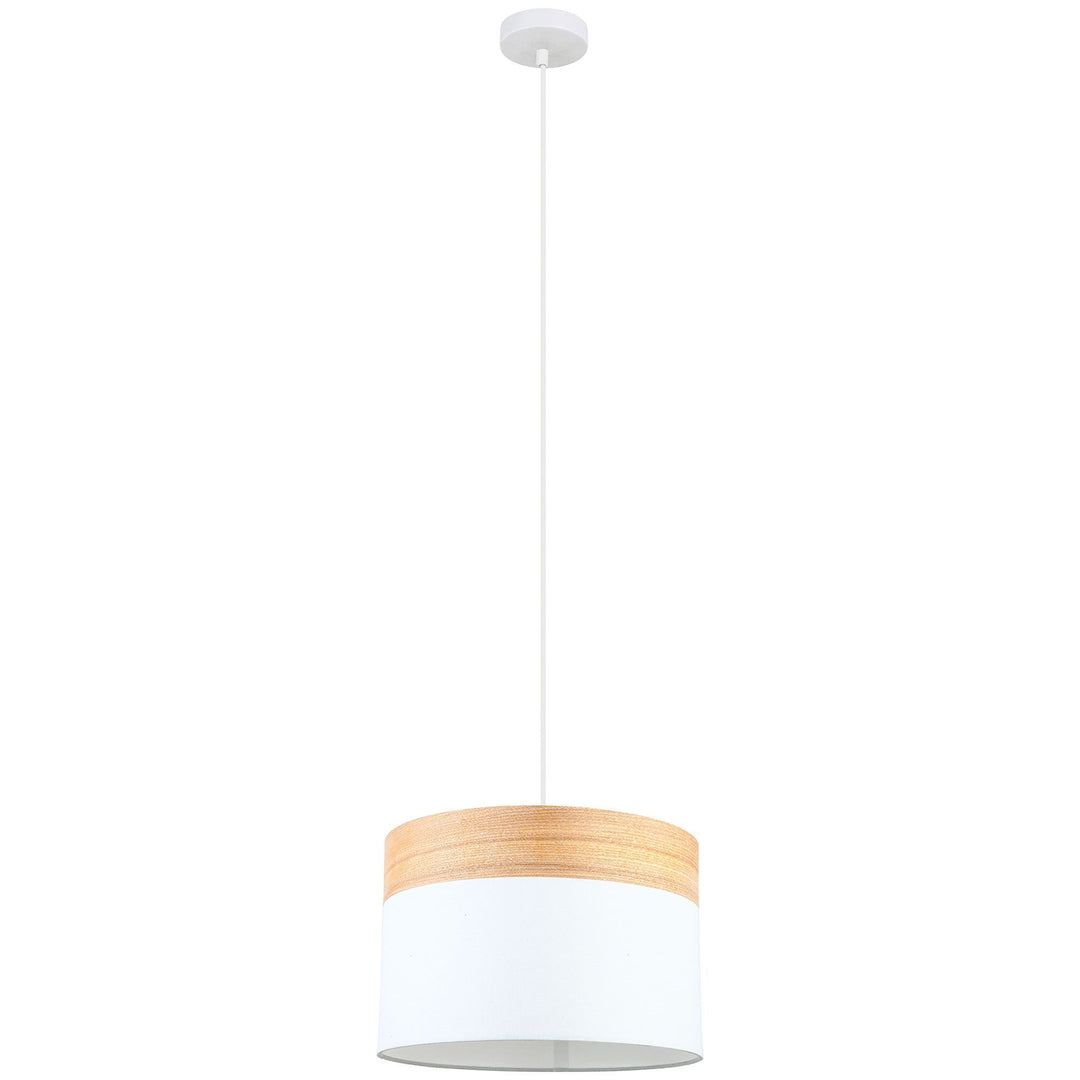 Tambura Pendant Light, Medium, White