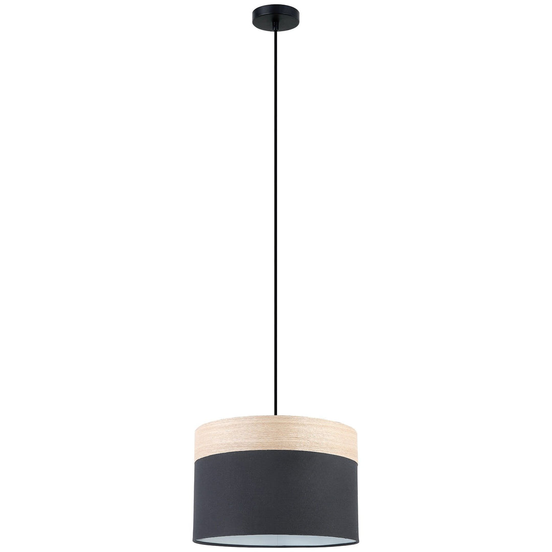 Tambura Pendant Light, Medium, Black