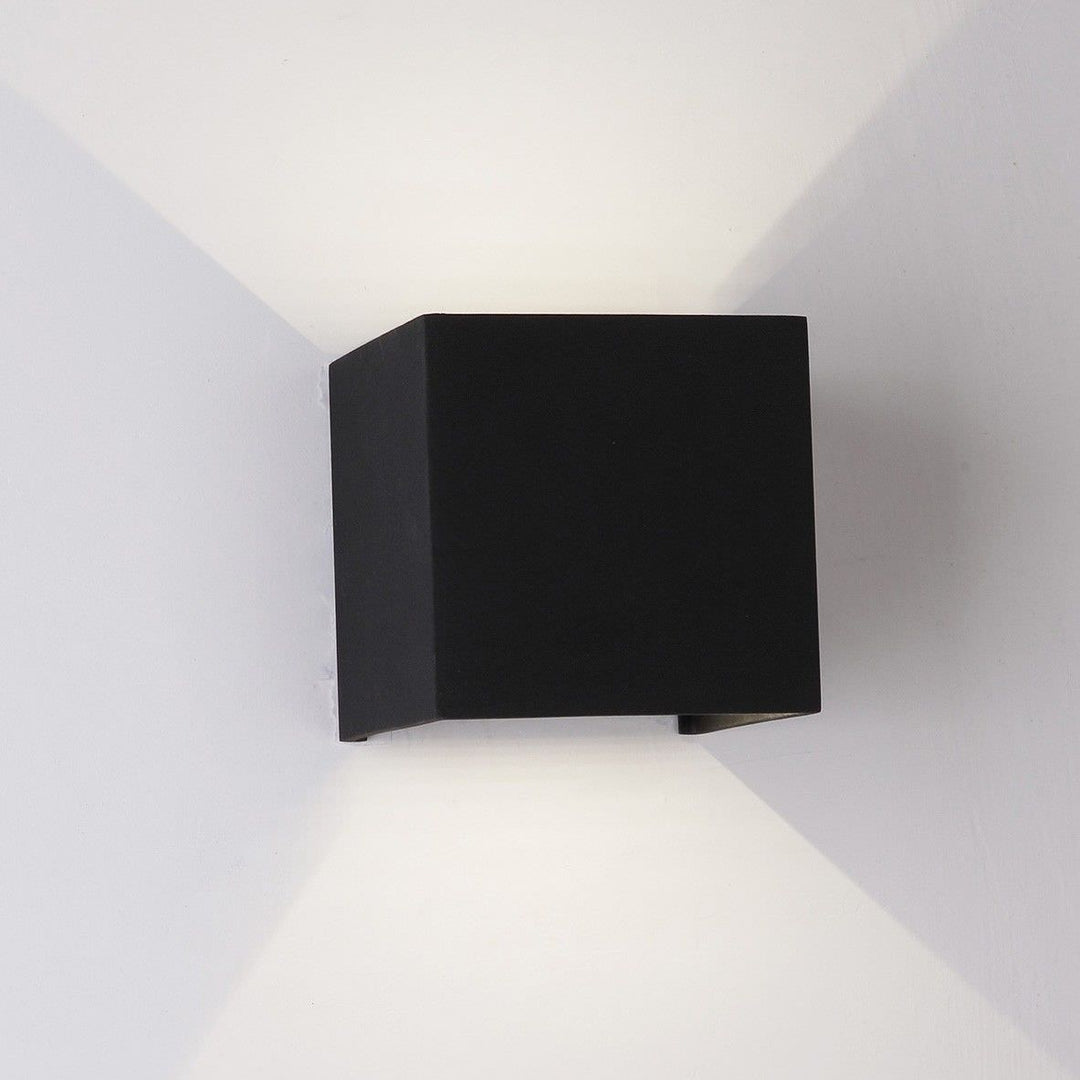 Toca IP54 Exterior Up / Down LED Wall Light, Black