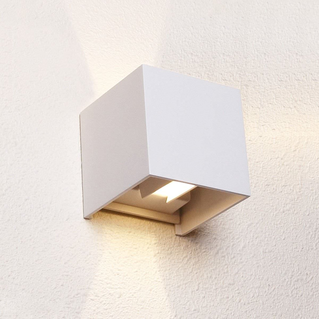 Toca IP54 Exterior Up / Down LED Wall Light, White