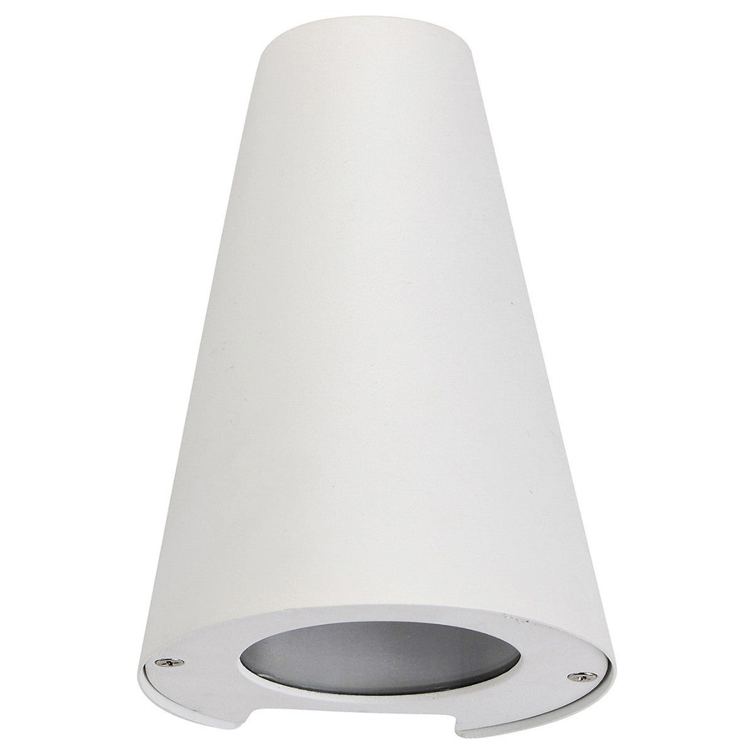 Torque IP44 Exterior Wall Light, White