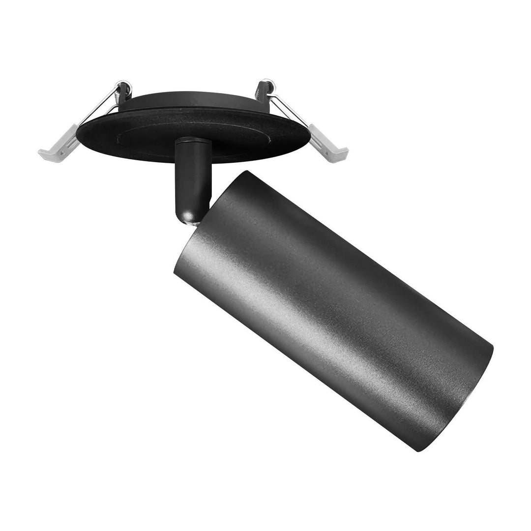 Tubo Tiltable & Rotatable Dimmable LED Spot Downlight, CCT, Black