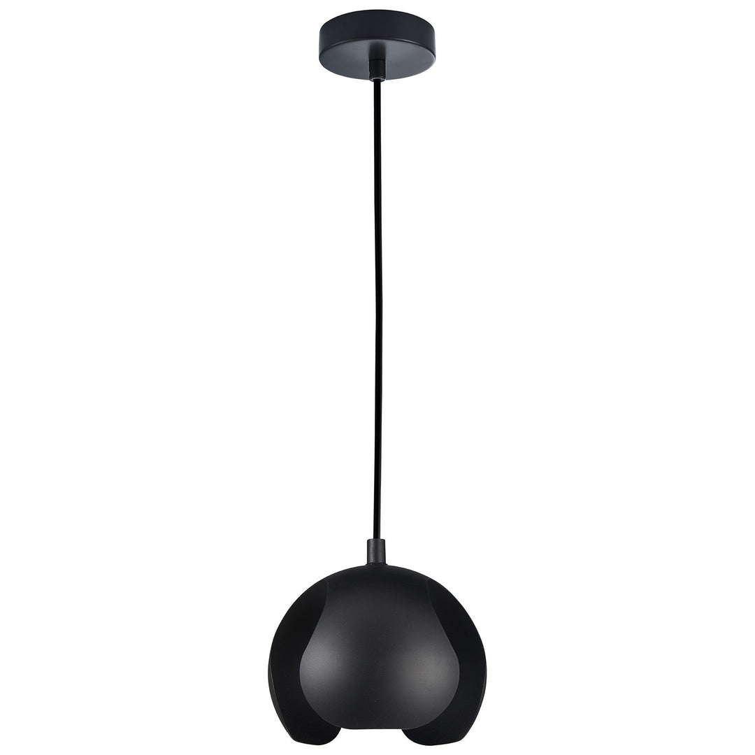 Vaina Iron Pendant Light, Black