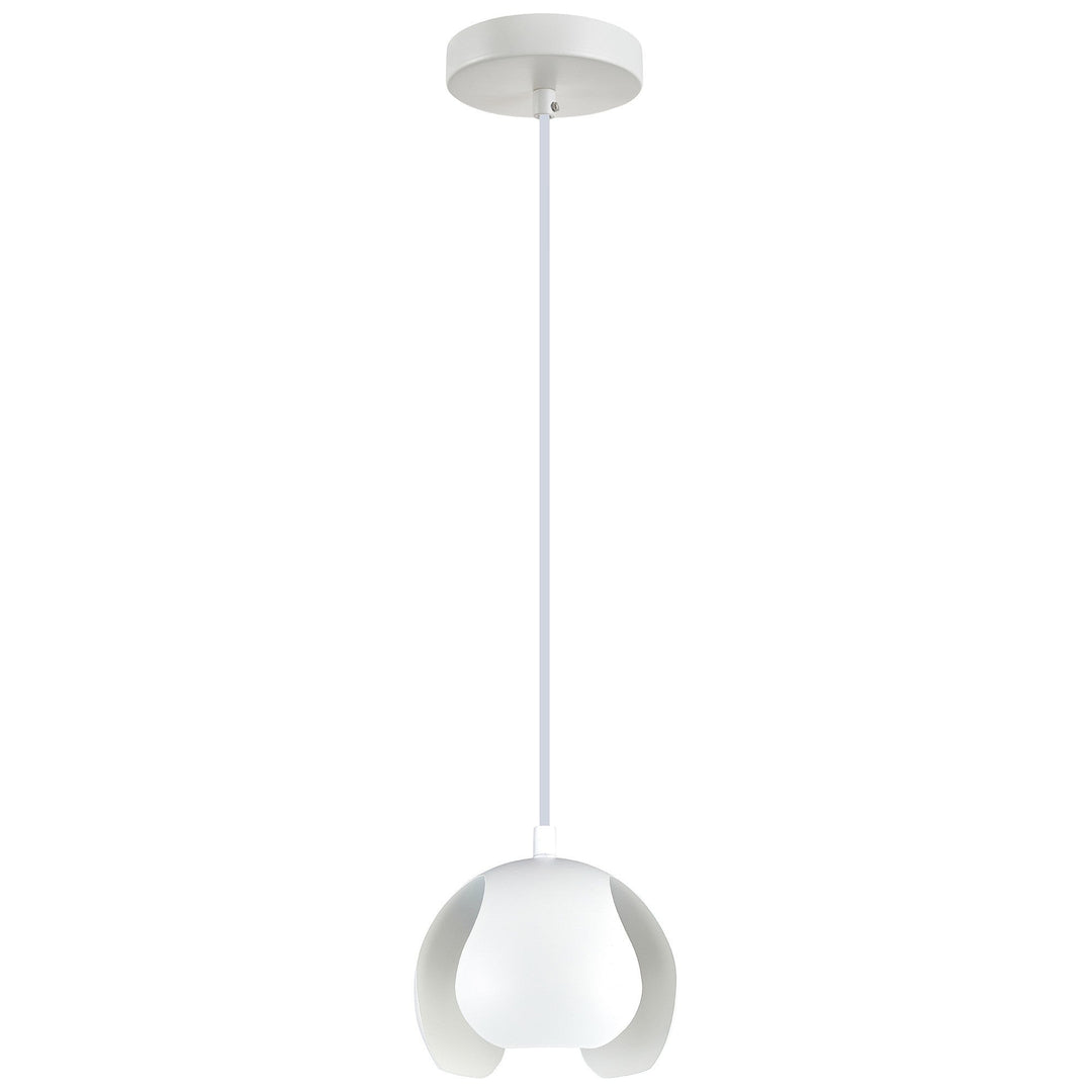 Vaina Iron Pendant Light, White